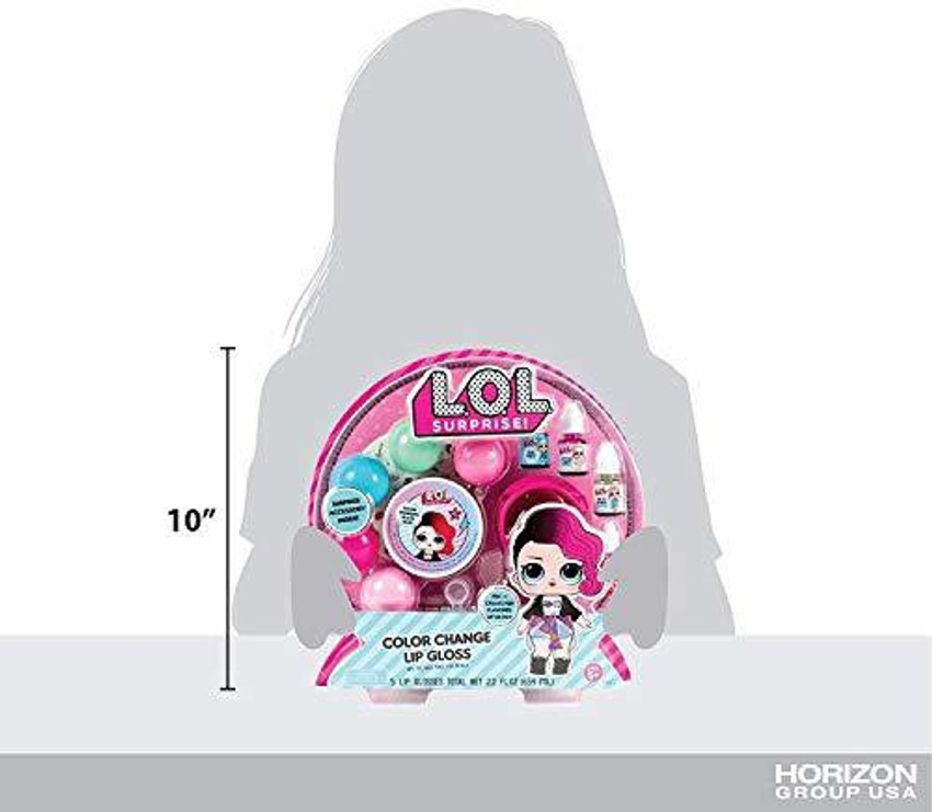LOL Surprise Color Change Lip Gloss By Horizon Group USA Mix