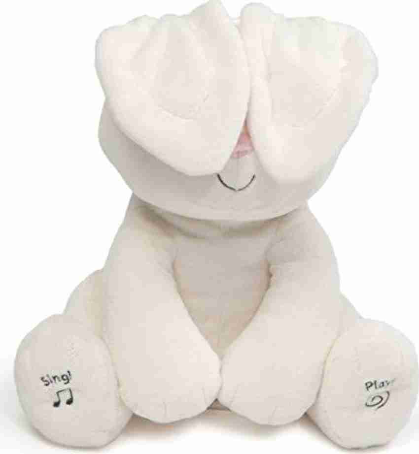 GUND Baby Flora The Bunny Animated Plush Stuffed Animal Toy Cream