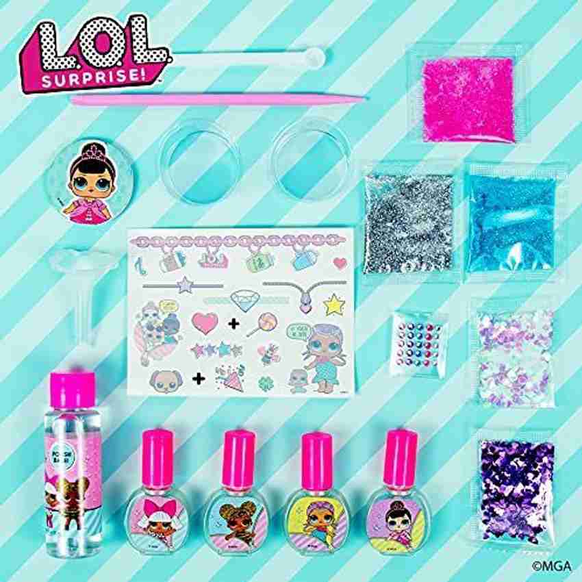 LOL Surprise Confetti Nail Art by Horizon Group USA Make Custom
