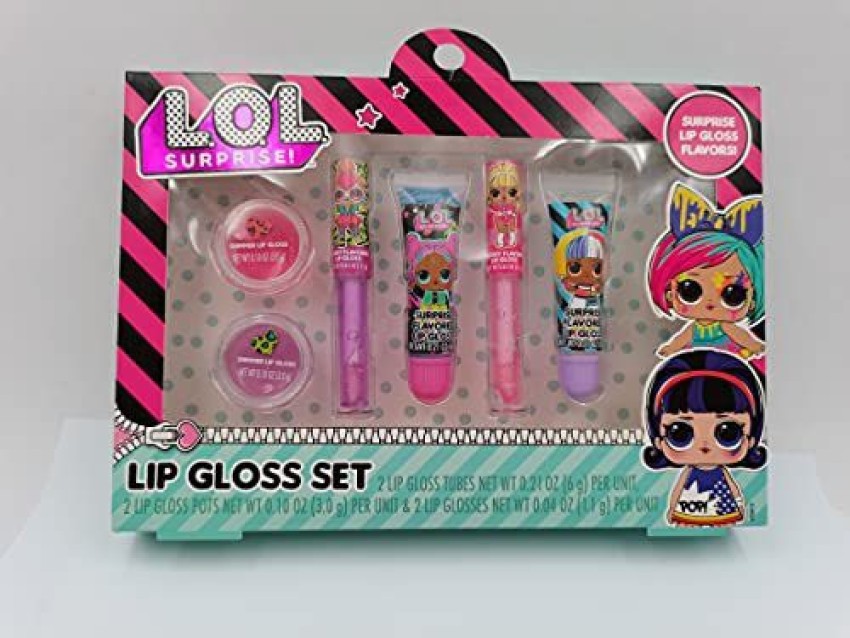 lol surprise lip gloss set