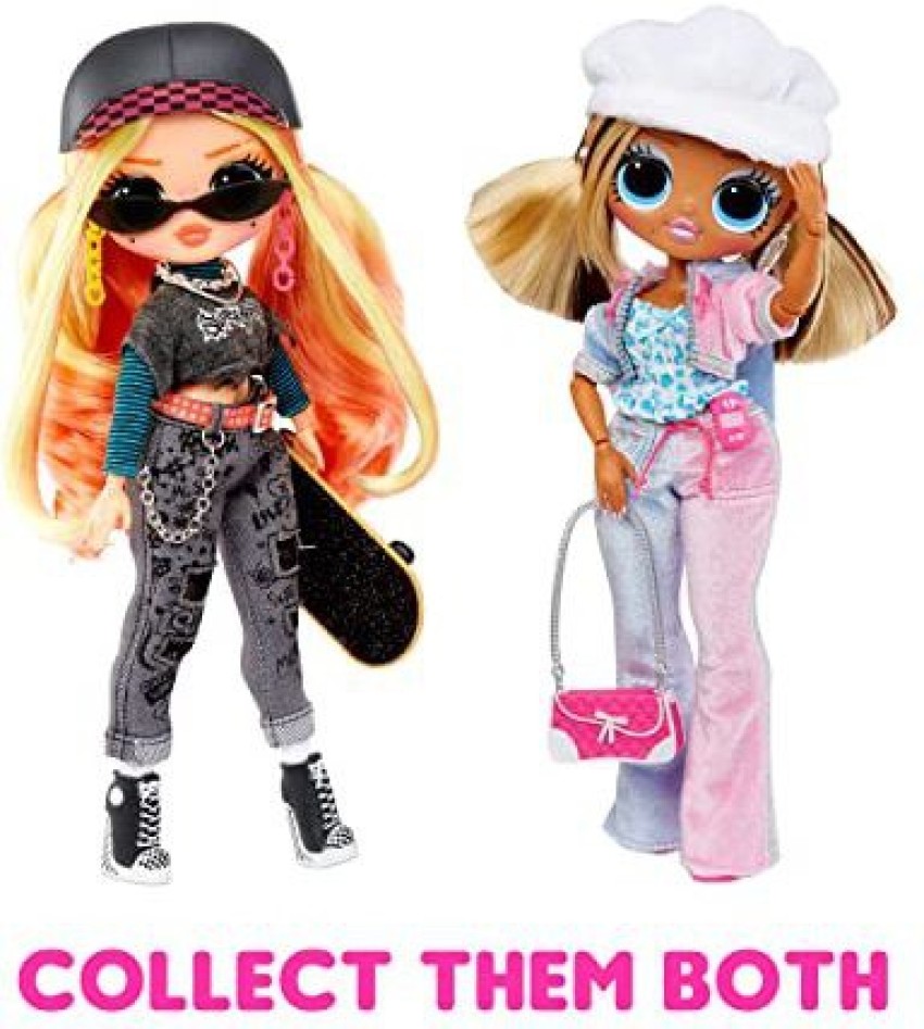 LOL Surprise OMG Skatepark Q.T. Fashion Doll with 20 Surprises,580423 - 7  inch - OMG Skatepark Q.T. Fashion Doll with 20 Surprises,580423 . Buy Doll  toys in India. shop for LOL Surprise products in India.