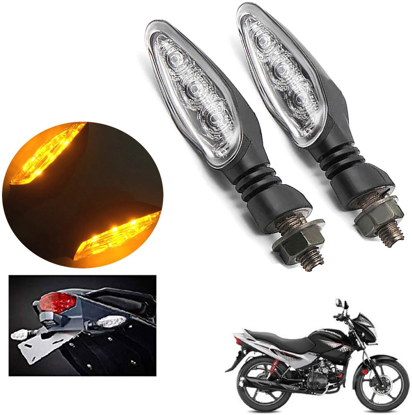 Generox Front Rear Side LED Indicator Light for Hero Glamour