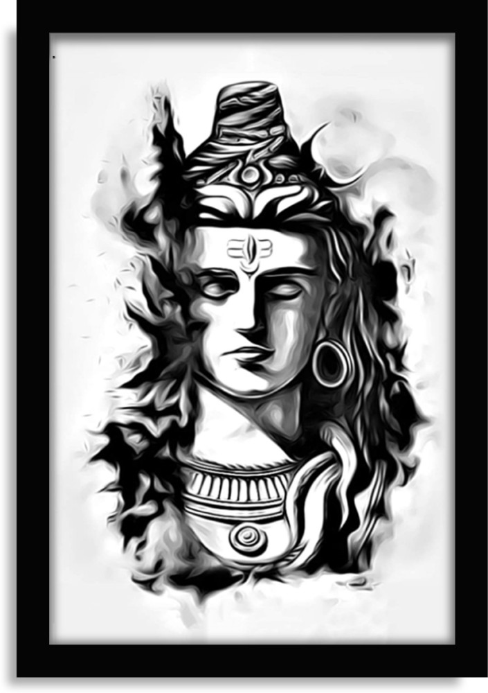 Adiyogi Shiva  Water Color Transparent  Painting by Harshita Deogade   Exotic India Art
