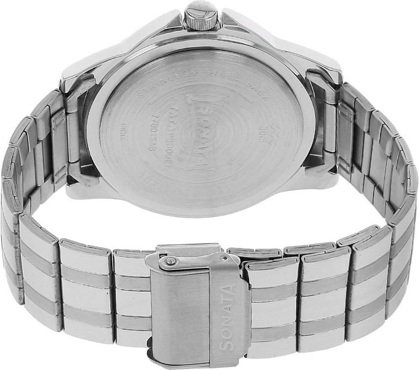 SONATA NP77001SM02 Wedding collection Analog Watch For Men