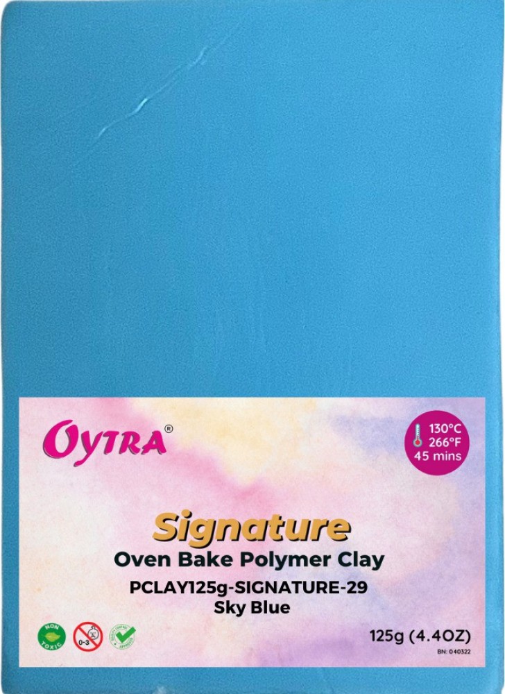 8.8 Oz Off White Polymer Clay BASIC Series Oven Bake Clay for Jewellery  Figurine