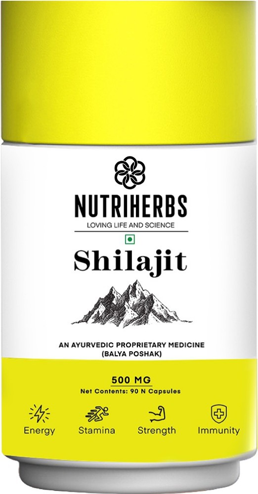 Shilajit Pure Extract For Strength And Stamina - 500 MG (60 Vegetarian –  Naturesvelvet