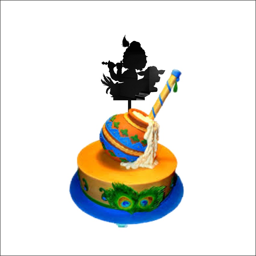 Janmashtmi Cake Design Ideas : Celebrate Lord Krishna's birthday gracefully  with these customized cakes - Mompreneur Circle