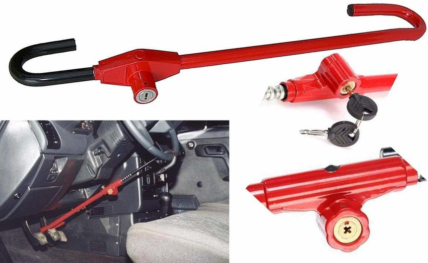 AYW Anti Theft Heavy Duty Car Steering Lock Vehicles Safety Lock