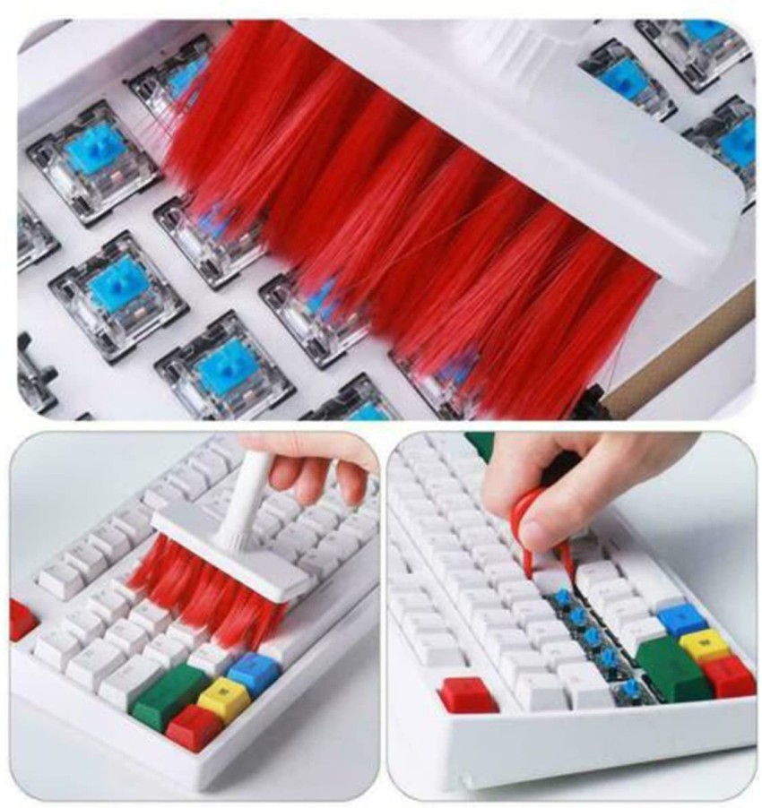 5 In 1 Keyboard Cleaning Brush Set Earphones Cleaner Tool With Key Cap  Puller