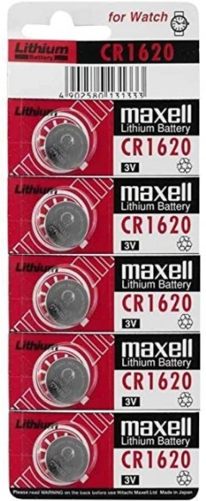 Maxell CR1620 Lithium Battery, All India Delivery