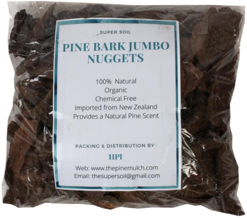 Pine Bark Jumbo Nuggets 2 Kg Bag Garden Mulch Price in India - Buy