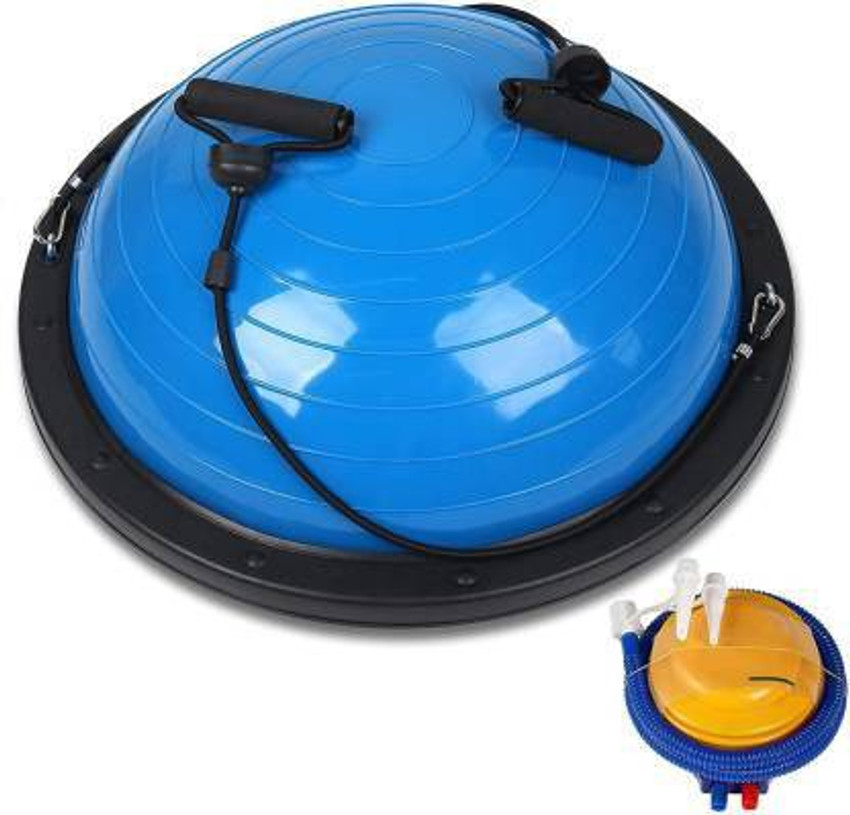 vihan marketing Half Ball Balance Board with Resistance Bands with