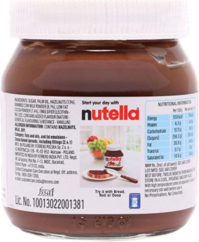 nutella Ferrero Hazelnut Spread (IMPORTED) 180 g