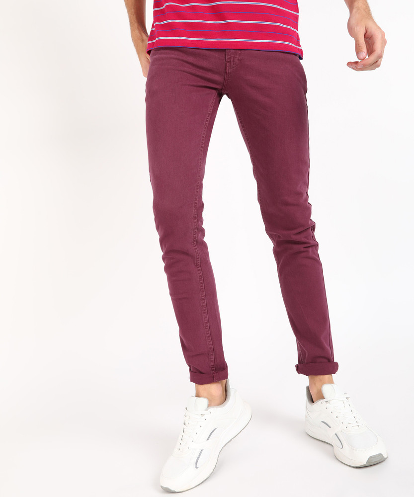 FOREVER 21 Skinny Men Purple Jeans Buy FOREVER 21 Skinny Men