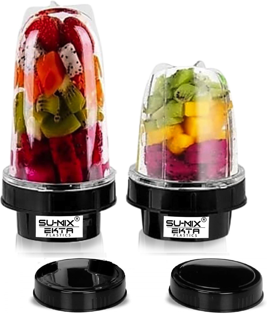 Su mix Bullet Jar for Mixer Grinder Set of 2 530 ML 350 ML Mixer Juicer Jar Mixer Juicer Jar Price in India Buy Su mix Bullet Jar for Mixer Grinder Set