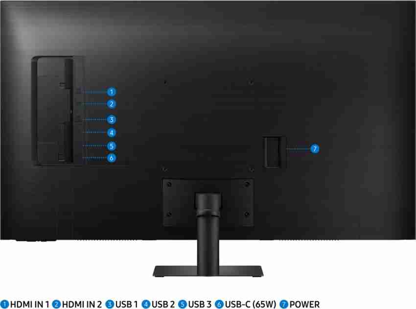 SAMSUNG M7 43 inch 4K Ultra HD VA Panel with USB Type C Smart TV