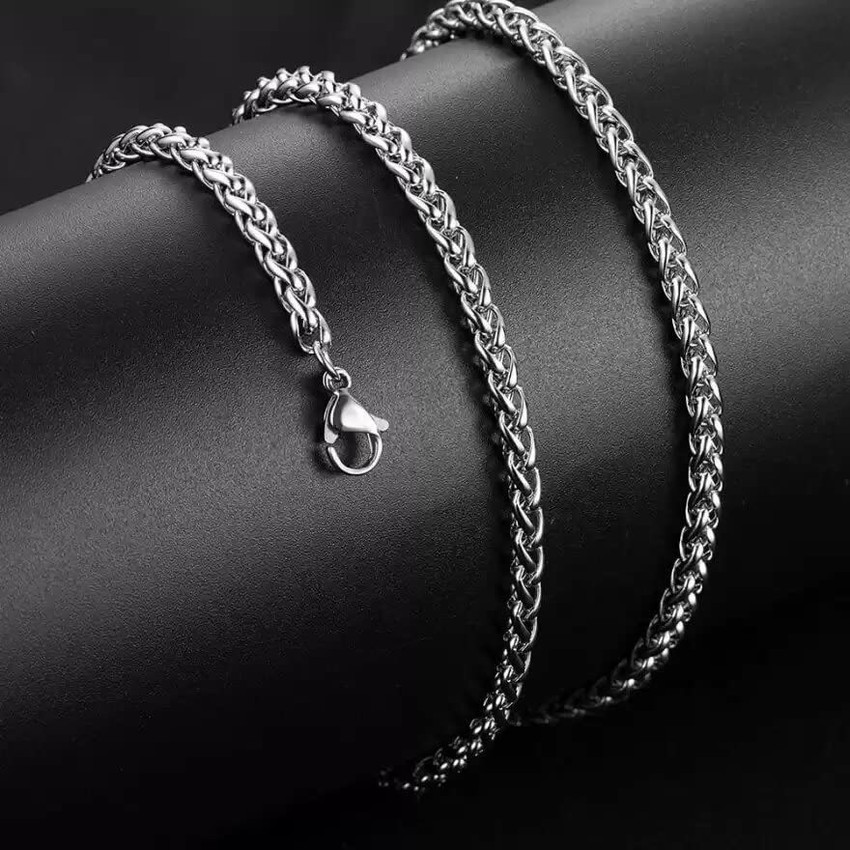 Silver chain for boyfriend sales