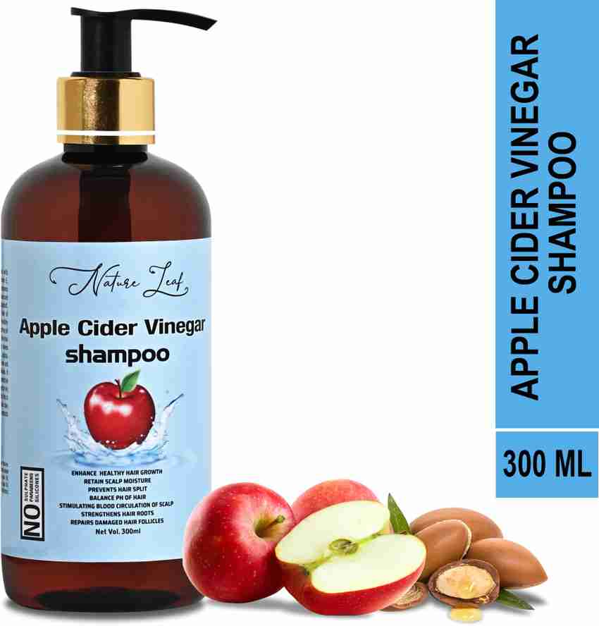 nature leaf Vitamin B5 Apple Cider Vinegar Shampoo For Dandruff Frizzy Hair Hair Fall Price in India Buy nature leaf Vitamin B5 Apple Cider Vinegar Shampoo For Dandruff