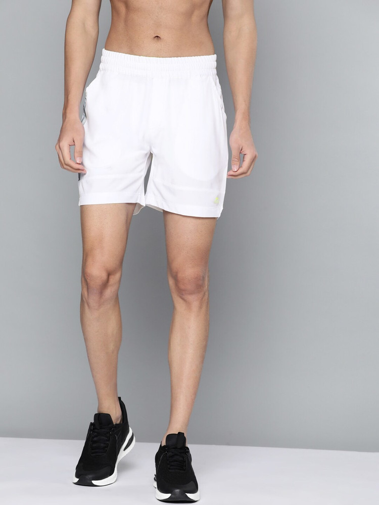 White sports shorts top mens