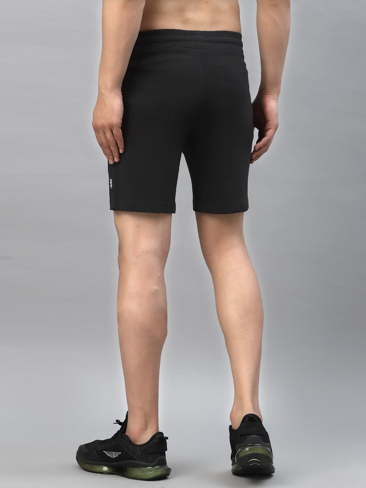 Red best sale tape shorts