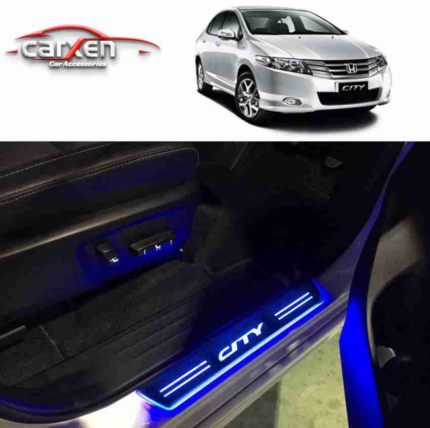 Fits Honda Civic 2012-2015 Chrome LED Door Sill Brushed Stainless Stee –  Omac Shop Usa - Auto Accessories