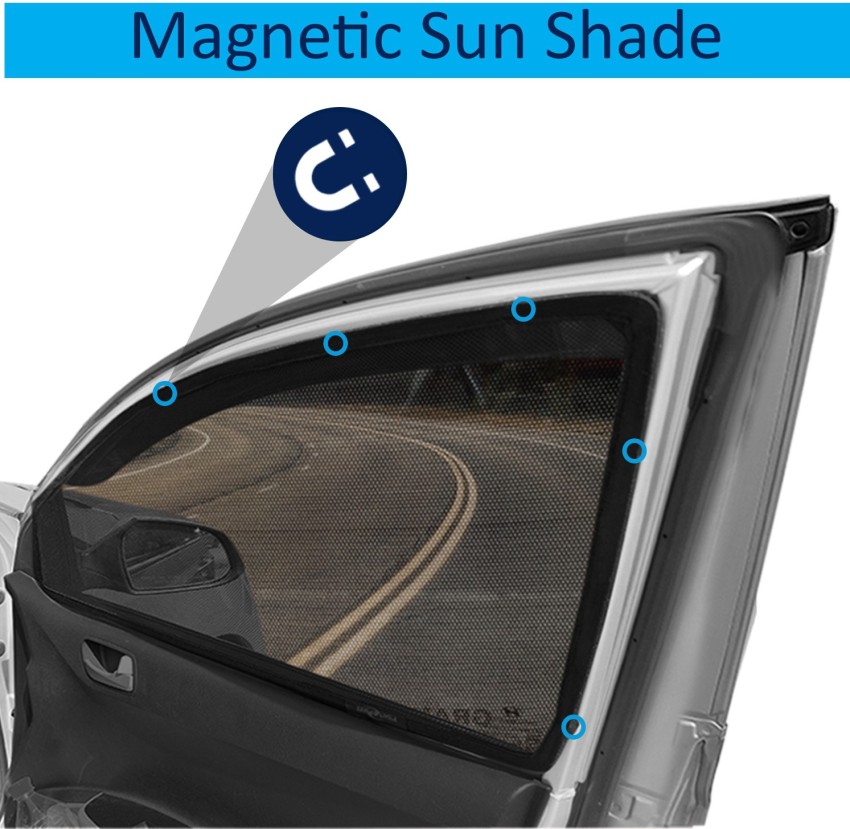 Kingsway Side Window, Rear Window Sun Shade For Hyundai Santro