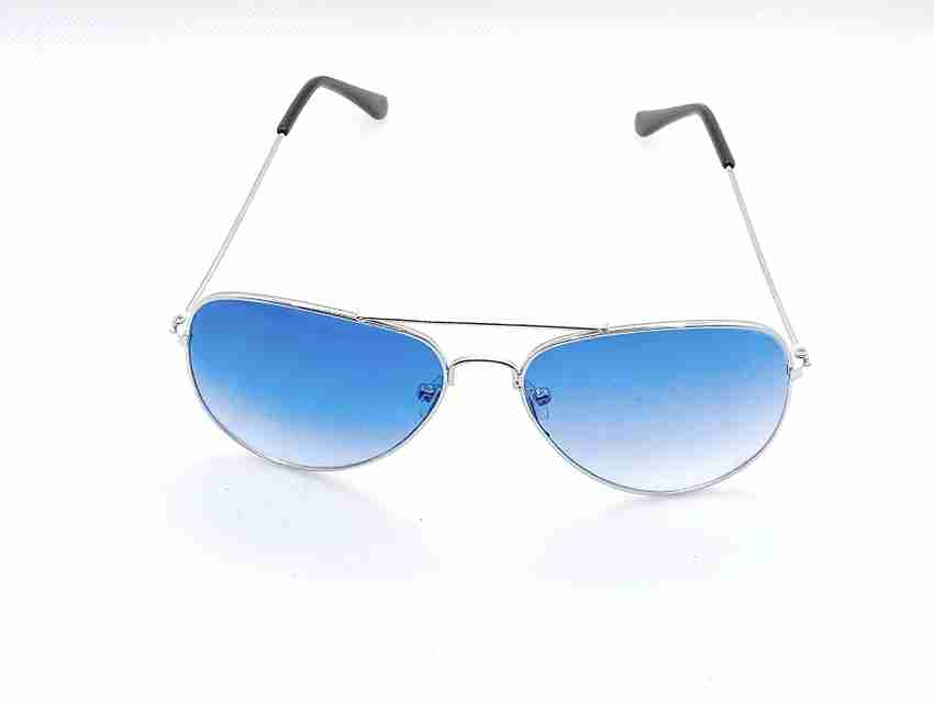 Buy ahsa Aviator Sunglasses Blue Silver For Boys Girls Online Best Prices in India Flipkart