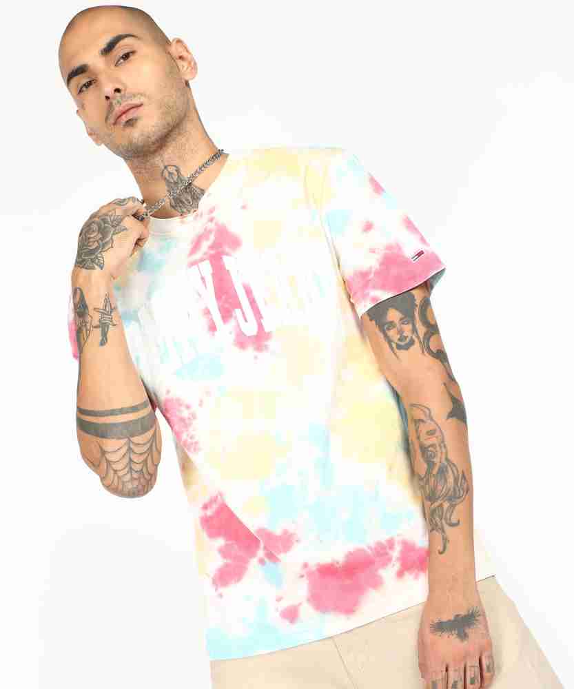 tie dye tommy hilfiger shirt