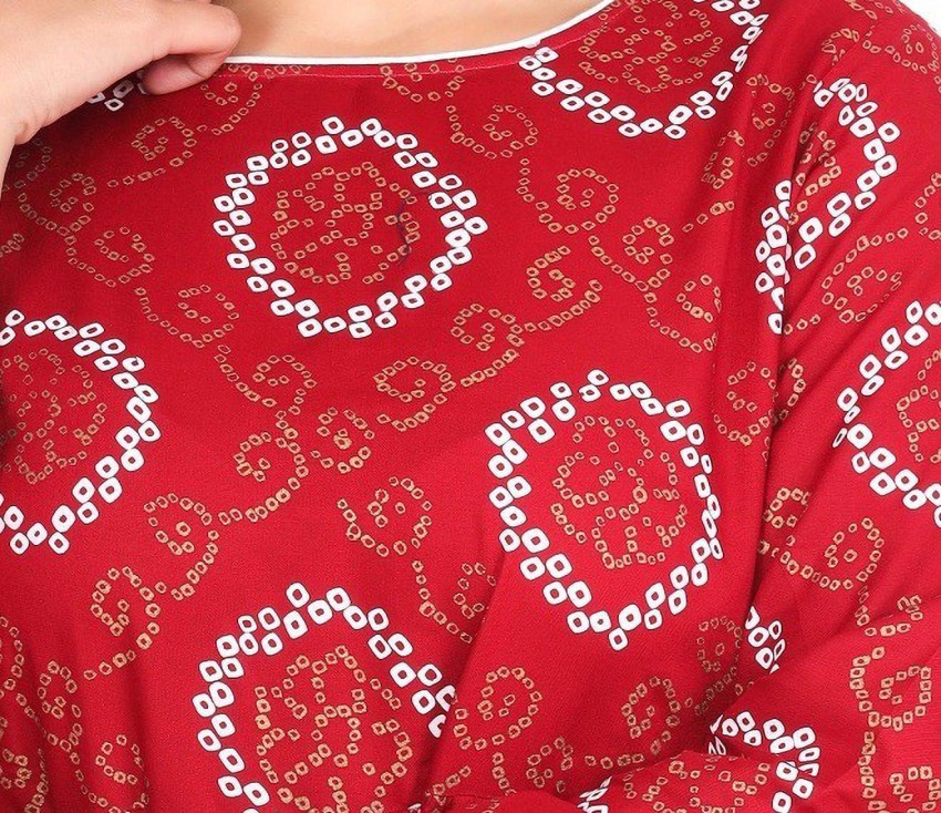 PINKY GARMENTS Casual Printed Women Maroon Top - Buy PINKY GARMENTS Casual  Printed Women Maroon Top Online at Best Prices in India