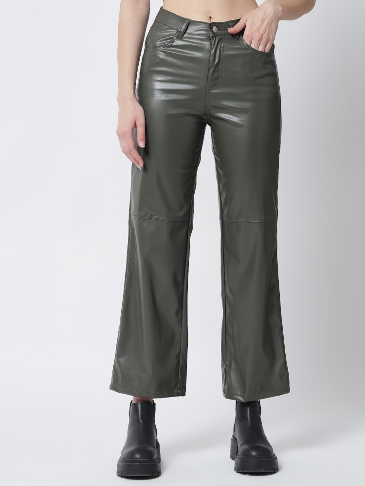 KOTTY Regular Fit Women Green Trousers