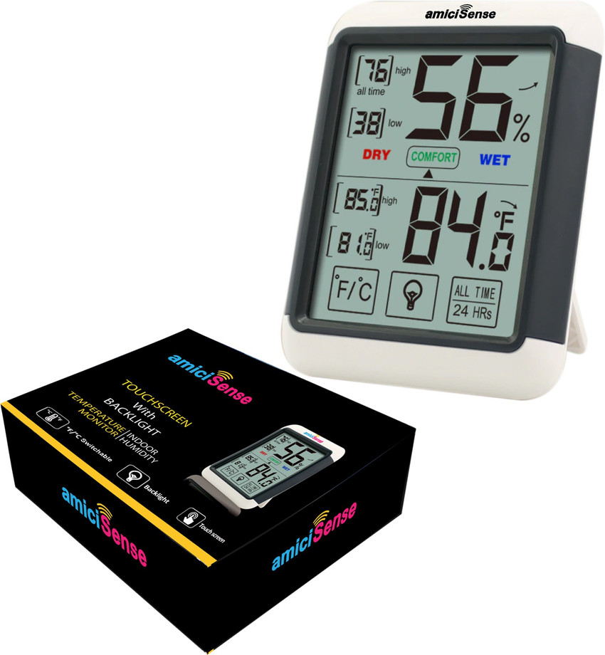 amiciSense AS 55 Room Temperature Humidity Monitoring with