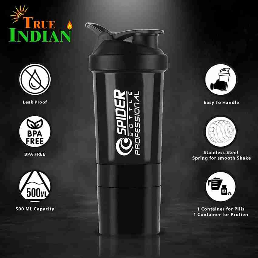 Buy TRUE INDIAN mini whey protein powder container with keychain plastic  portable fitness 30 ml Flask Online at Best Prices in India - Sports &  Fitness