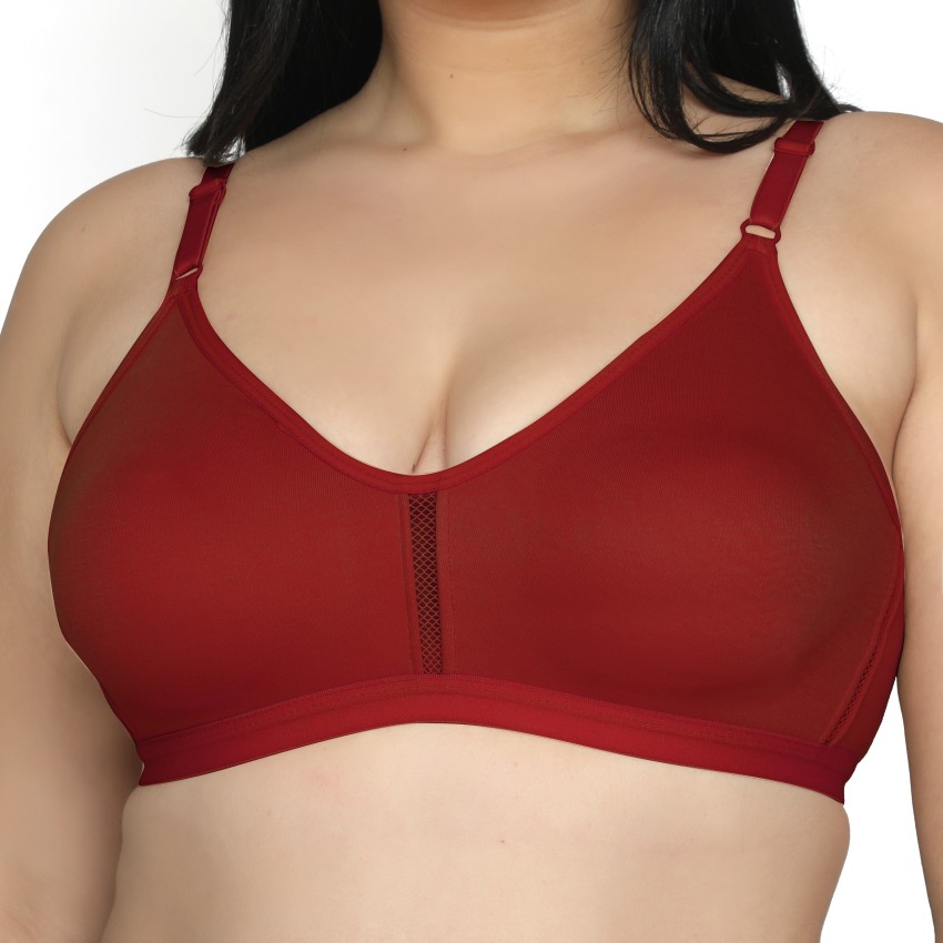 Maroon Daily Wear Bras Lekha Myb245 in Bangalore at best price by Mybra  Lingerie Pvt Ltd - Justdial