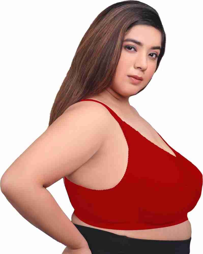 Maroon Women Full Coverage Non Padded Bra - Buy Maroon Women Full Coverage  Non Padded Bra Online at Best Prices in India