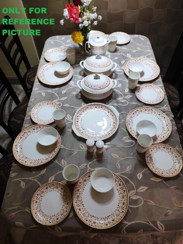 Dinner set shop 64 pieces