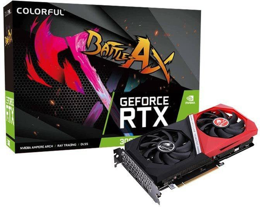 Colorful NVIDIA RTX3060 NB DUO 12G L V 12 GB GDDR6 Graphics Card