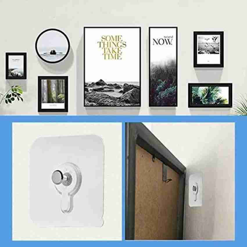 HomeQuick Adhesive wall hook for hanging photo frames holder no drill screw  hooks Door Hanger Price in India - Buy HomeQuick Adhesive wall hook for  hanging photo frames holder no drill screw