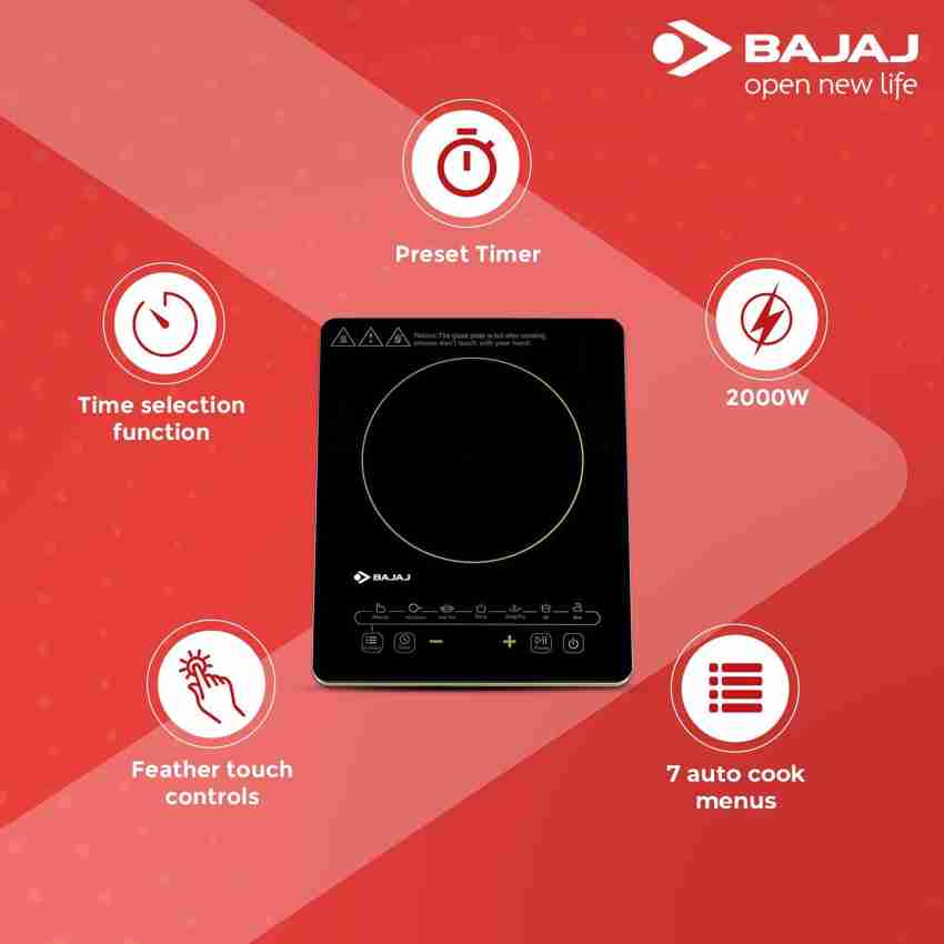 Bajaj magnifique induction cooker shop 2000 watt price