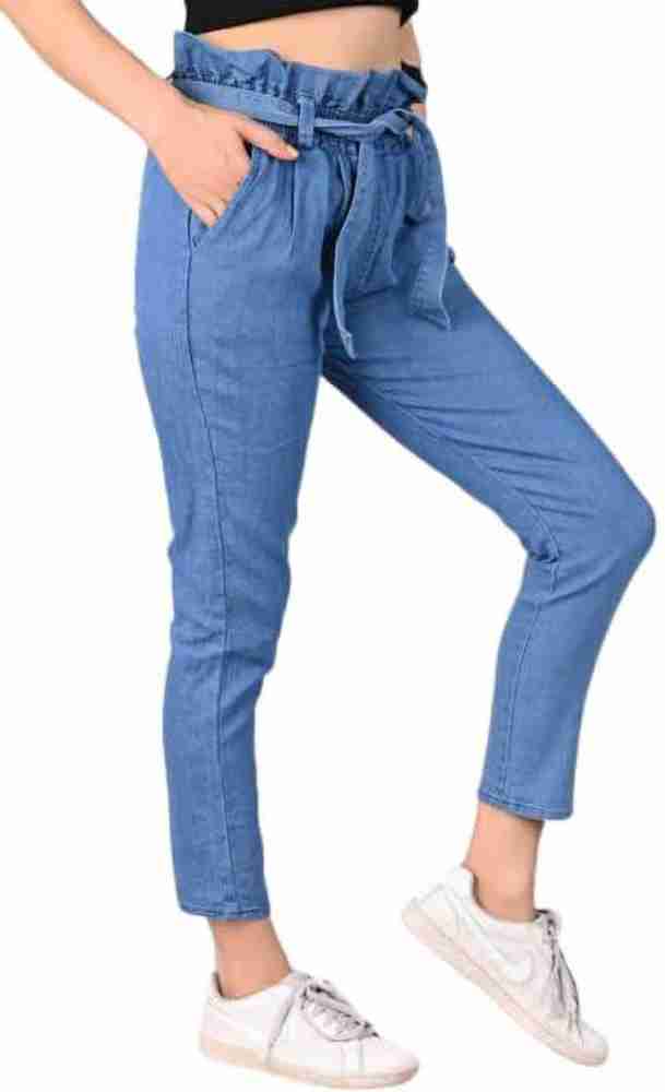 Relieco Jogger Fit Women Blue Jeans - Buy Relieco Jogger Fit Women Blue  Jeans Online at Best Prices in India