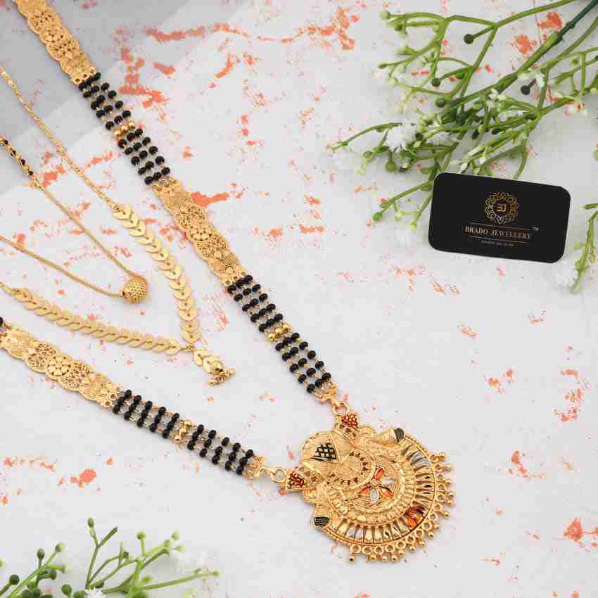 Mangalsutra design in sale gold 2018