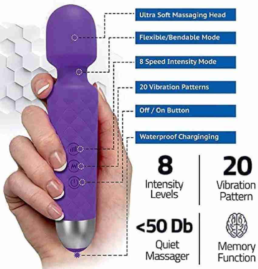 Multi-Speed Powerful Massager Wand Female/Male Handheld Full Body