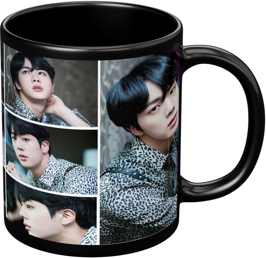 NH10 DESIGNS Bts Cup Bts Bts Black Cup Bts Product Bts Gift Bts Combo For  Girl (BTS-055) Ceramic Coffee Mug Price in India - Buy NH10 DESIGNS Bts Cup  Bts Bts Black