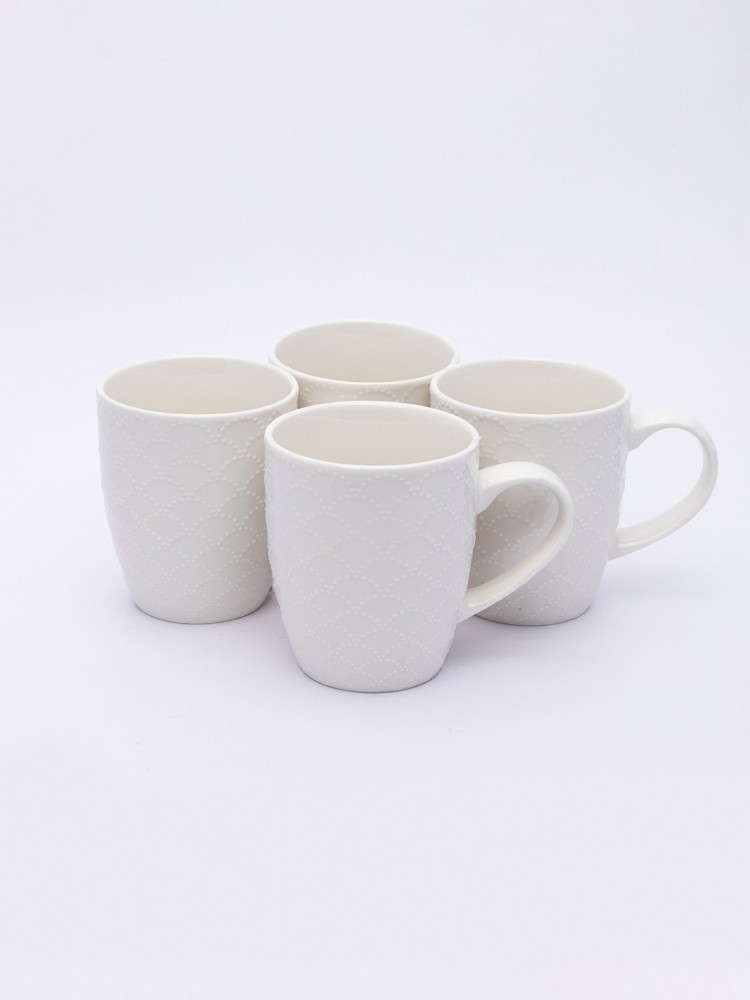 Market99 Ceramic Tea & Coffee Mug, Set of 4, 240 mL – MARKET99