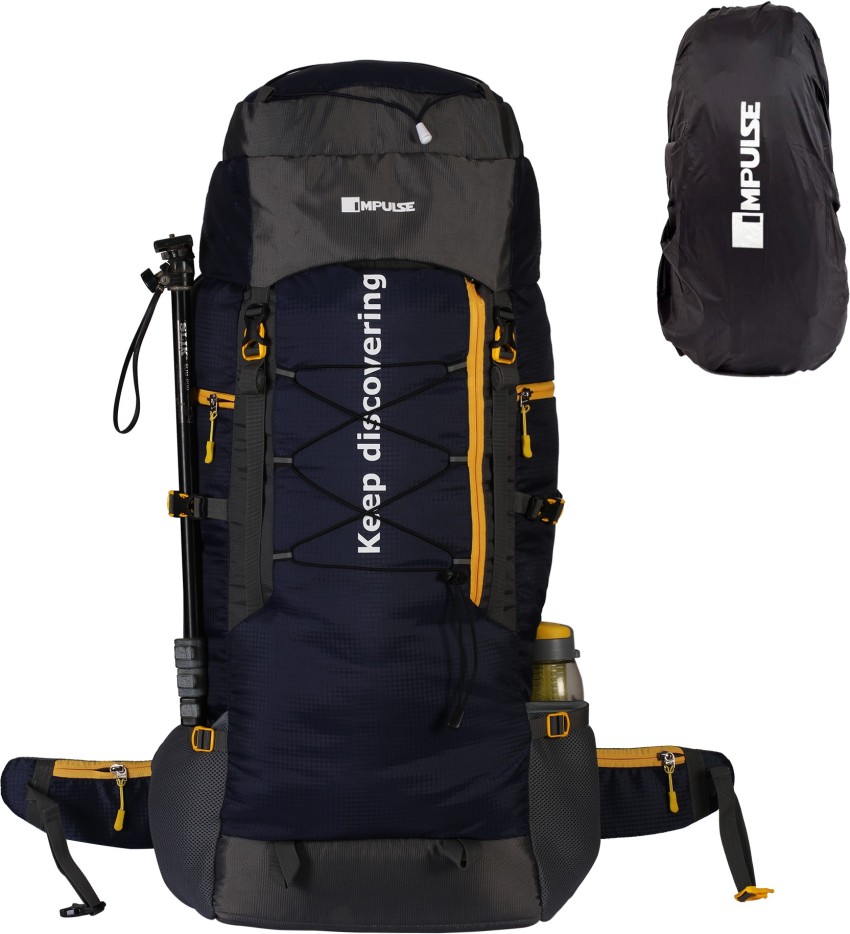 IMPULSE Travel bag for men tourist backpack for hiking trekking