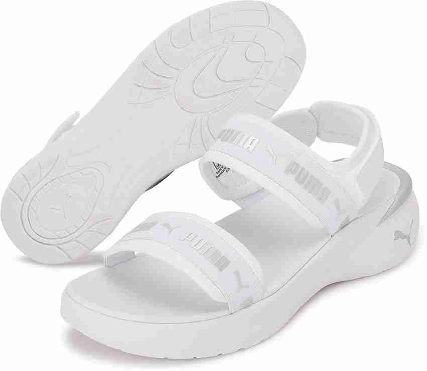 Puma white hot sale sandals