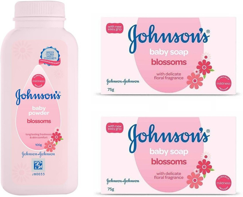 JOHNSON S Baby Powder Blossoms 100g Baby Blossoms Soap