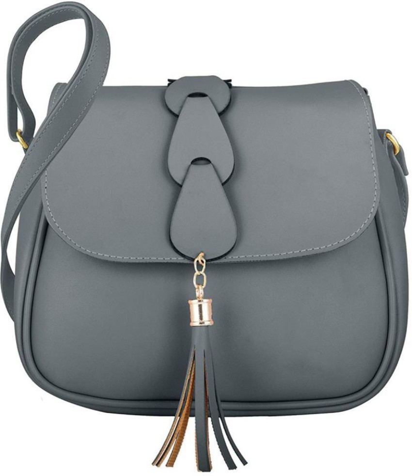 ARADHNA Grey Sling Bag Women Trendy Stylish Sling Bags Grey Price in India Flipkart