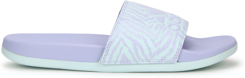 Adilette comfort shop slides purple