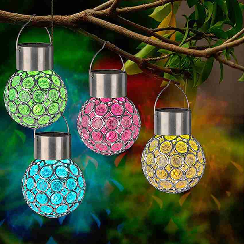 Plastic hanging outlet light balls