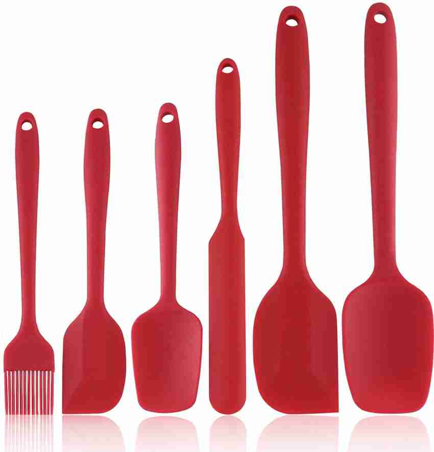 2 PC Silicone Spatula Spoonula Utensils Cooking Kitchen Heat Resistant Non Stick